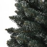 Sapin de Noël artificiel mince avec support Vert 240 cm PVC 562077562077