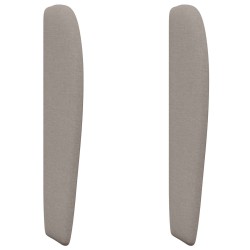 Oreille de tête de lit Beige 80 x 23 x 6 cm tissu 562078562078