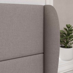 Oreille de tête de lit Beige 80 x 23 x 6 cm tissu 562078562078