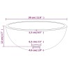 Lavabo Verre trempé 30x12 cm Dépoli 562080562080