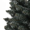 Sapin de Noël artificiel mince avec support Vert 210 cm PVC 562081562081