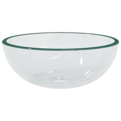 Lavabo Verre trempé 30x12 cm Transparent 562085562085