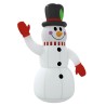 Bonhomme de neige gonflable avec LED 120 cm 562089562089