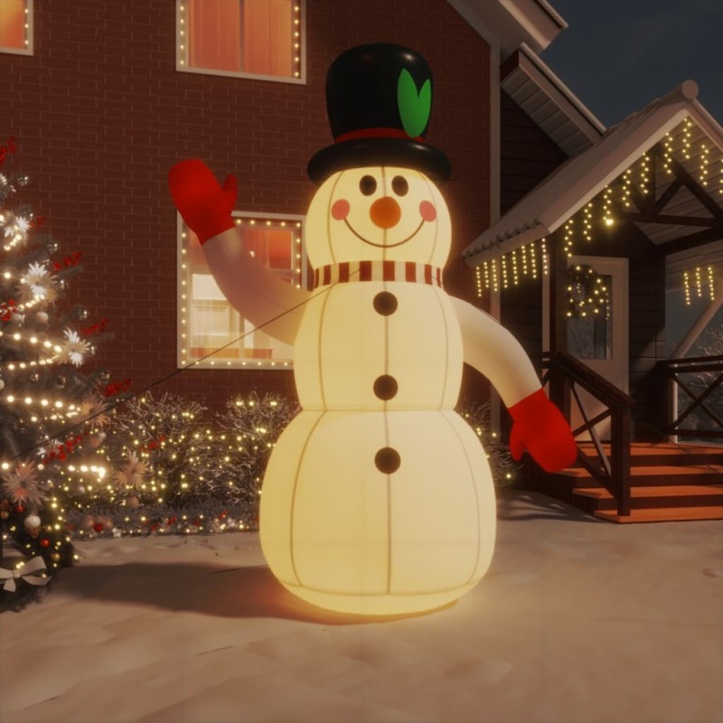 Bonhomme de neige gonflable avec LED 300 cm 562091562091