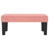 Banc Rose 70x30x30 cm Velours 562093562093