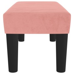 Banc Rose 70x30x30 cm Velours 562093562093