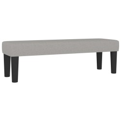 Banc Gris clair 100x30x30 cm Tissu 562094562094