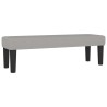 Banc Gris clair 100x30x30 cm Tissu 562094562094