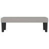 Banc Gris clair 100x30x30 cm Tissu 562094562094