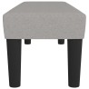 Banc Gris clair 100x30x30 cm Tissu 562094562094