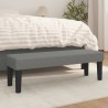 Banc Gris foncé 100x30x30 cm Tissu 562095562095