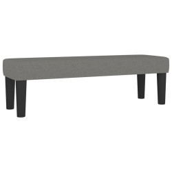 Banc Gris foncé 100x30x30 cm Tissu 562095562095