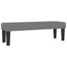 Banc Gris foncé 100x30x30 cm Tissu 562095562095