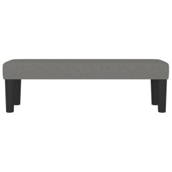 Banc Gris foncé 100x30x30 cm Tissu 562095562095