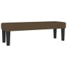 Banc Marron foncé 100x30x30 cm Tissu 562096562096