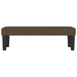 Banc Marron foncé 100x30x30 cm Tissu 562096562096