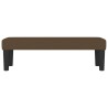 Banc Marron foncé 100x30x30 cm Tissu 562096562096