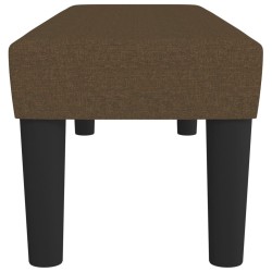 Banc Marron foncé 100x30x30 cm Tissu 562096562096