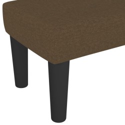 Banc Marron foncé 100x30x30 cm Tissu 562096562096