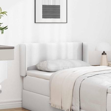 Oreille de tête de lit Blanc 40,5 x 40,5 x 4 cm PVC 562097562097