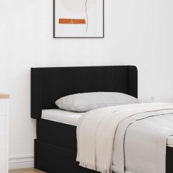 Oreille de tête de lit Noir 40,5 x 40,5 x 4 cm PVC 562098562098