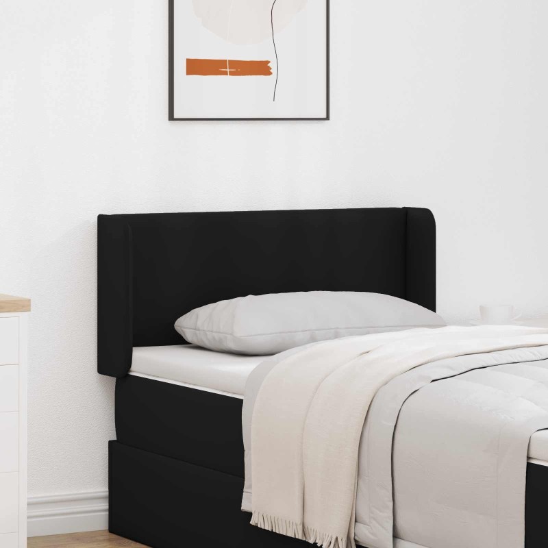 Oreille de tête de lit Noir 40,5 x 40,5 x 4 cm PVC 562098562098