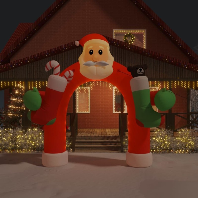 Porte voûtée gonflable de Noël avec LED 320 cm 562101562101