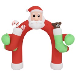 Porte voûtée gonflable de Noël avec LED 320 cm 562101562101