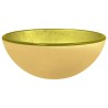 Lavabo Verre trempé 30x12 cm Doré 562102562102