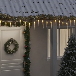 Guirlande lumineuse de Noël 100 LED Blanc chaud 10 m Acrylique PVC 562105562105
