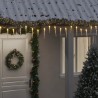 Guirlande lumineuse de Noël 100 LED Blanc chaud 10 m Acrylique PVC 562105562105