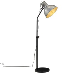 Lampadaire 25 W argent vintage 30x30x90-150 cm E27 562109562109