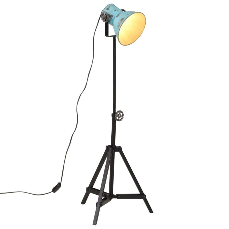 Lampadaire 25 W bleu délavé 35x35x65/95 cm E27 562110562110