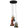 Lampe suspendue 25 W multicolore 30x30x100 cm E27 562111562111