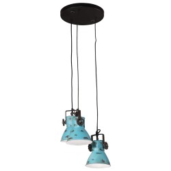 Lampe suspendue 25 W bleu délavé 30x30x100 cm E27 562112562112