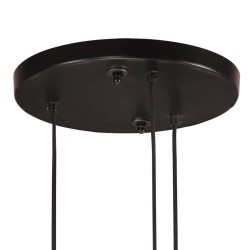 Lampe suspendue 25 W bleu délavé 30x30x100 cm E27 562112562112