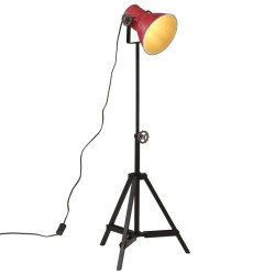 Lampadaire 25 W rouge délavé 35x35x65/95 cm E27 562117562117