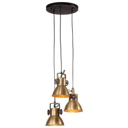 Lampe suspendue 25 W laiton antique 30x30x100 cm E27 562120562120
