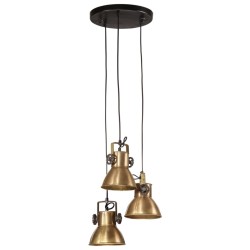 Lampe suspendue 25 W laiton antique 30x30x100 cm E27 562120562120