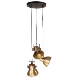 Lampe suspendue 25 W laiton antique 30x30x100 cm E27 562120562120