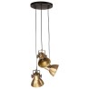 Lampe suspendue 25 W laiton antique 30x30x100 cm E27 562120562120