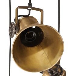 Lampe suspendue 25 W laiton antique 30x30x100 cm E27 562120562120