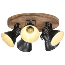 Plafonnier 25 W noir 50x50x25 cm E27 562123562123