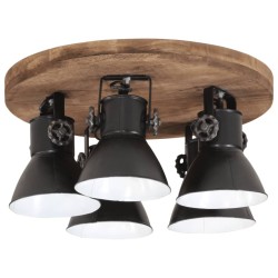 Plafonnier 25 W noir 50x50x25 cm E27 562123562123