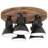 Plafonnier 25 W noir 50x50x25 cm E27 562123562123