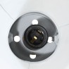 Plafonnier 25 W noir 50x50x25 cm E27 562123562123