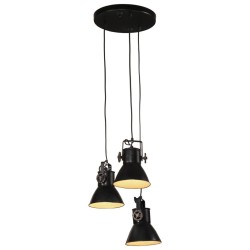 Lampe suspendue 25 W noir 30x30x100 cm E27 562125562125
