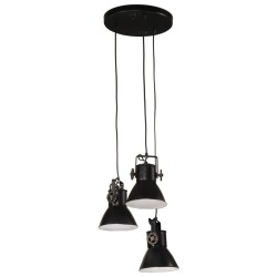Lampe suspendue 25 W noir 30x30x100 cm E27 562125562125