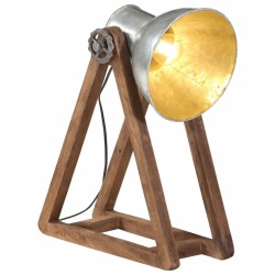 Lampe de bureau 25 W argent vintage 30x17x40 cm E27 562129562129