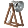 Lampe de bureau 25 W argent vintage 30x17x40 cm E27 562129562129